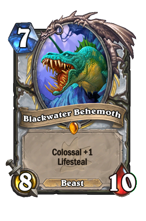 Blackwater Behemoth Hearthstone kártya