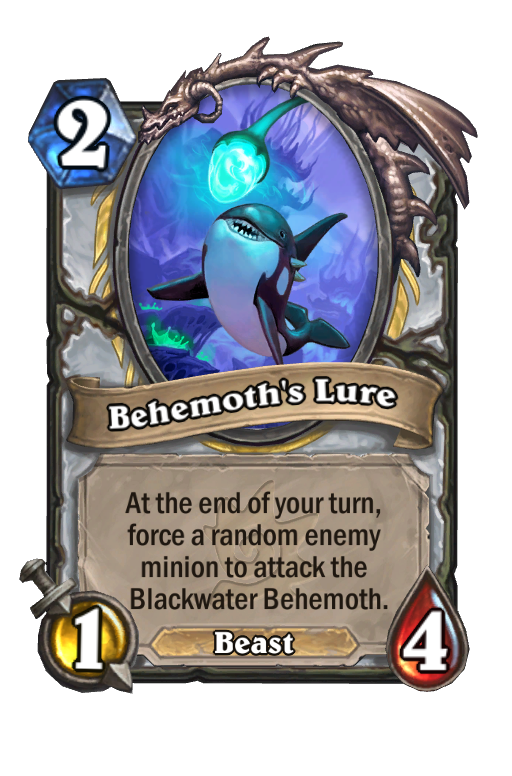 Behemoth's Lure Hearthstone kártya