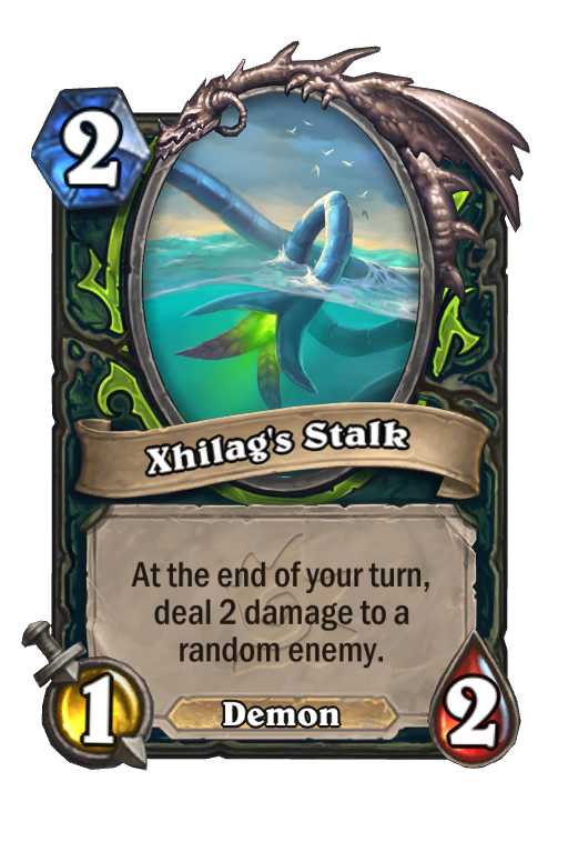 Xhilag's Stalk Hearthstone kártya