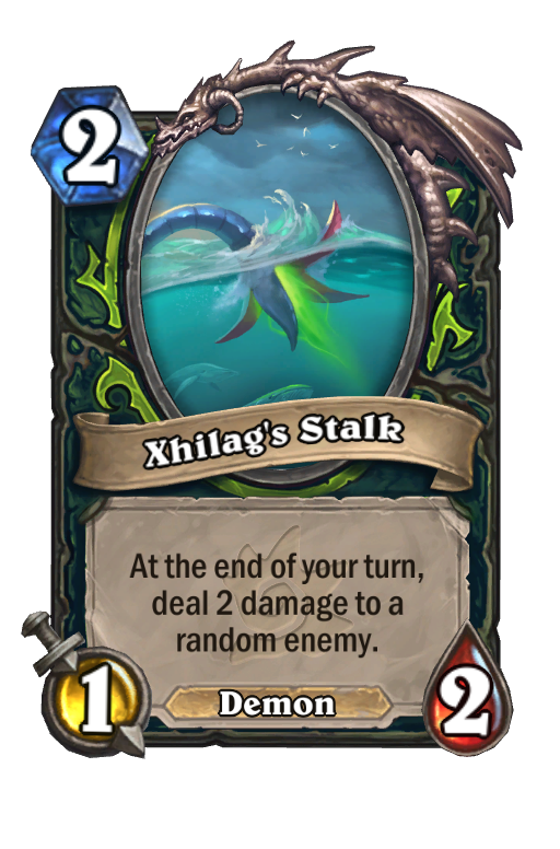 Xhilag's Stalk Hearthstone kártya