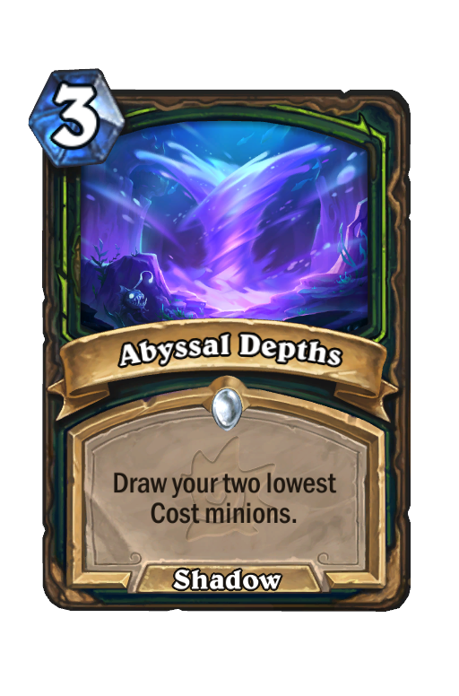 Abyssal Depths Hearthstone kártya