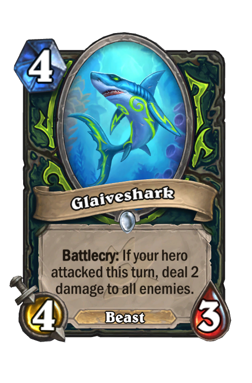Glaiveshark Hearthstone kártya