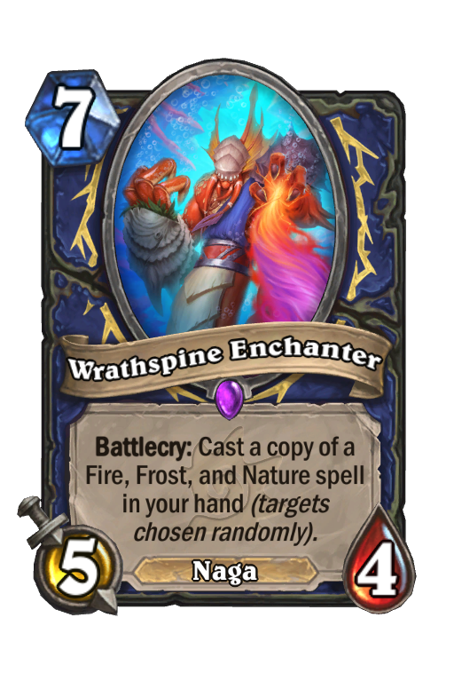 Wrathspine Enchanter Hearthstone kártya