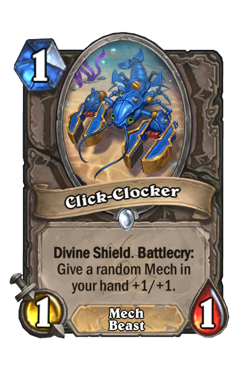 Click-Clocker Hearthstone kártya