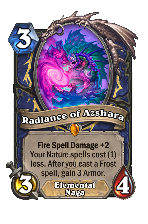 Radiance of Azshara Hearthstone kártya