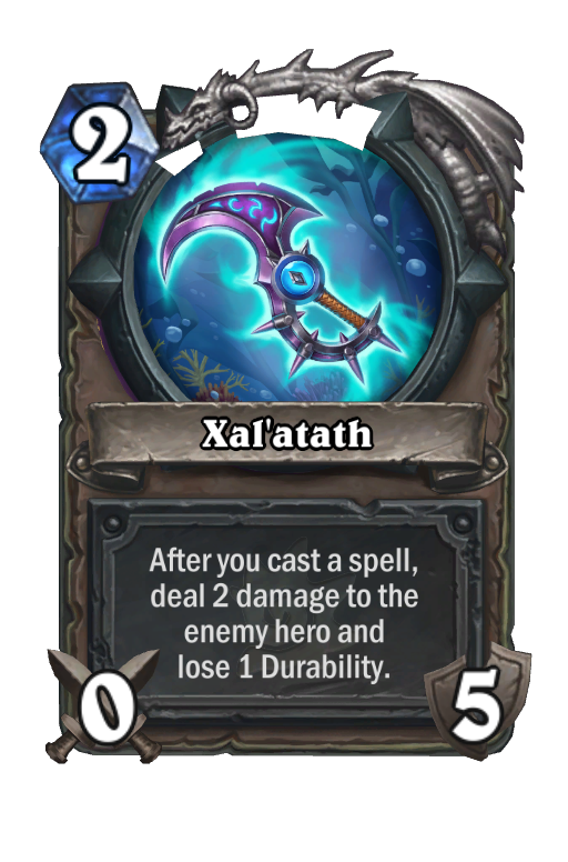 Xal'atath Hearthstone kártya