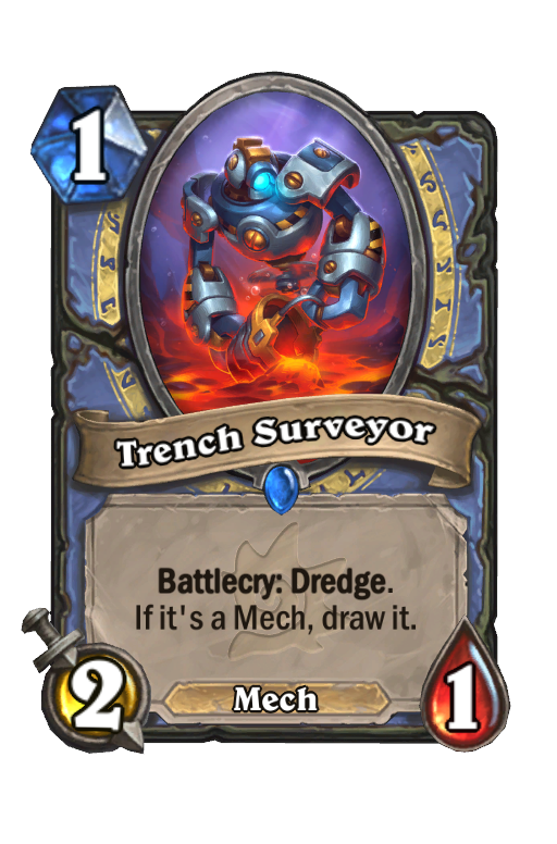 Trench Surveyor Hearthstone kártya