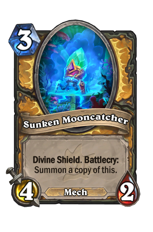 Sunken Mooncatcher Hearthstone kártya