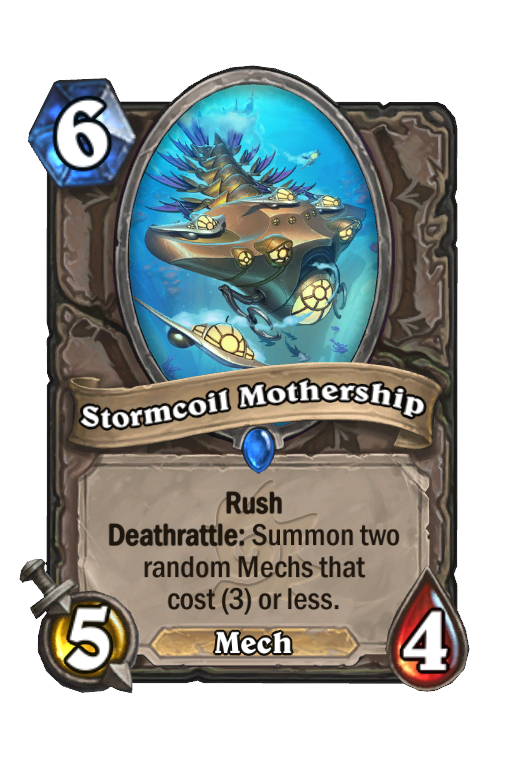 Stormcoil Mothership Hearthstone kártya