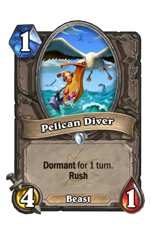 Pelican Diver Hearthstone kártya