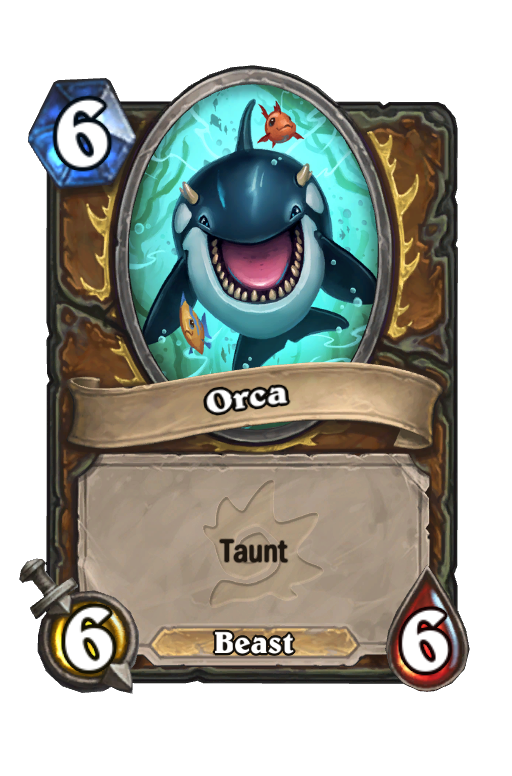 Orca Hearthstone kártya