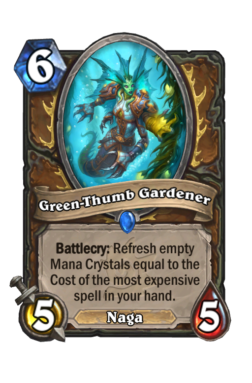 Green-Thumb Gardener Hearthstone kártya