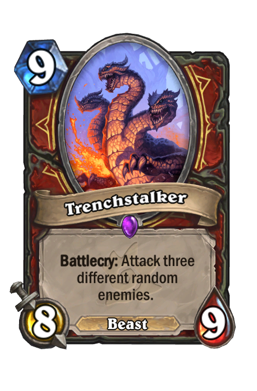 Trenchstalker Hearthstone kártya