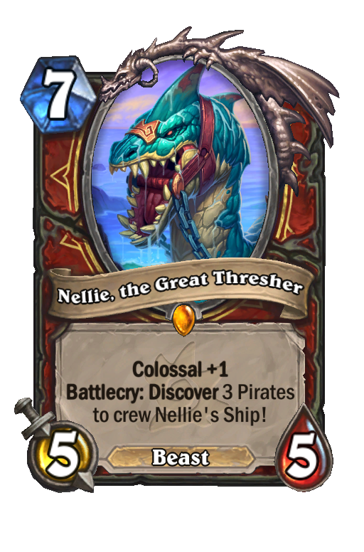 Nellie, the Great Thresher Hearthstone kártya