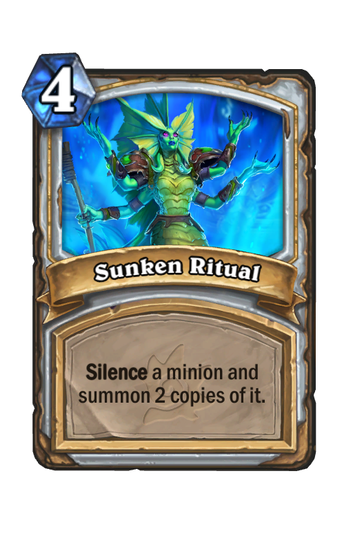 Sunken Ritual Hearthstone kártya
