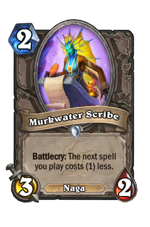 Murkwater Scribe Hearthstone kártya
