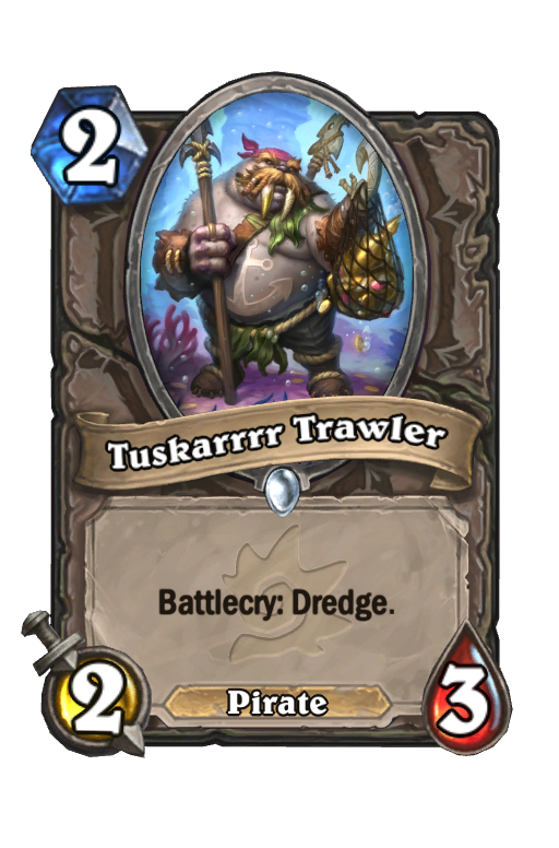 Tuskarrrr Trawler Hearthstone kártya