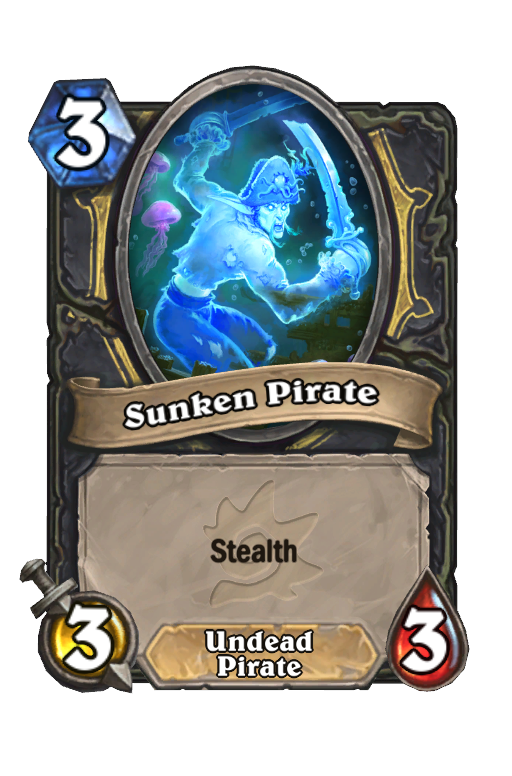 Sunken Pirate Hearthstone kártya