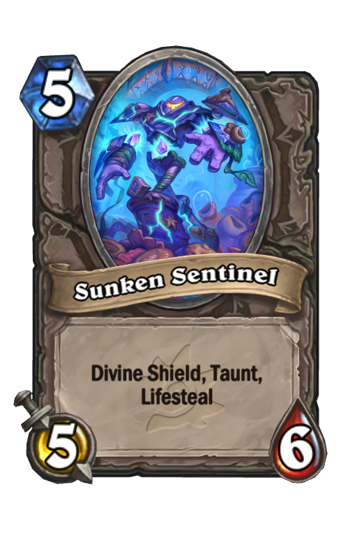 Sunken Sentinel Hearthstone kártya