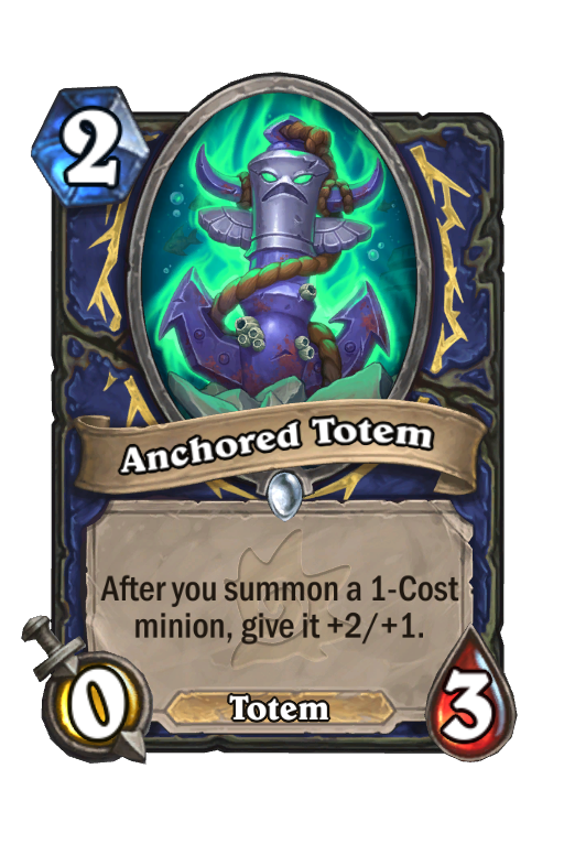 Anchored Totem Hearthstone kártya