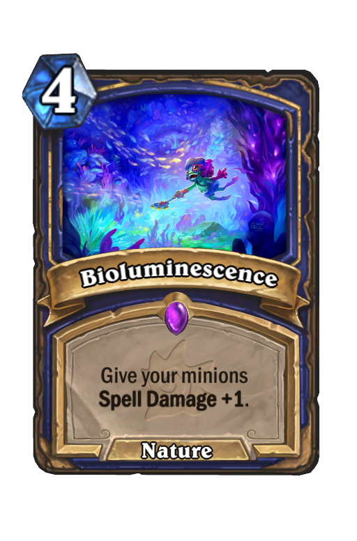 Bioluminescence Hearthstone kártya