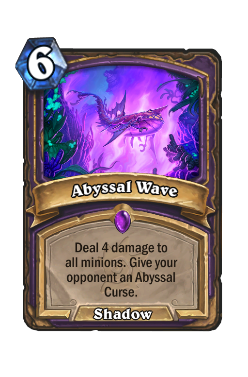 Abyssal Wave Hearthstone kártya