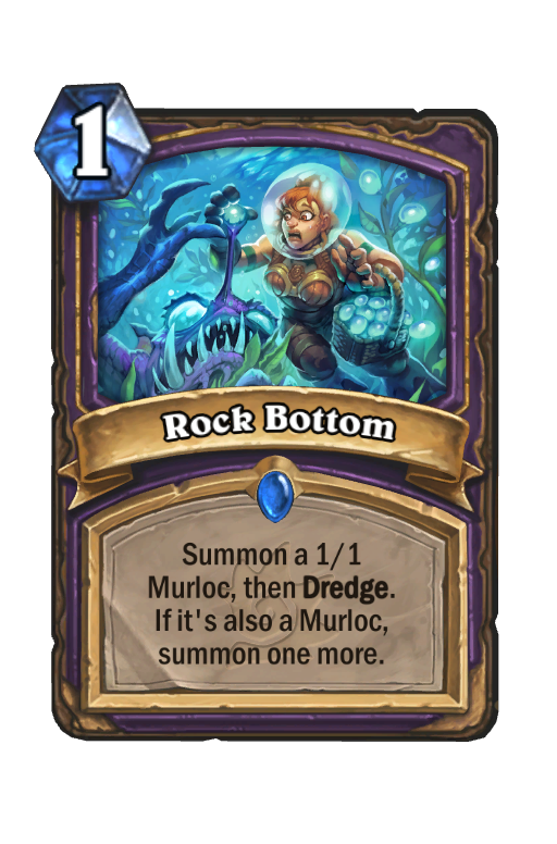 Rock Bottom Hearthstone kártya