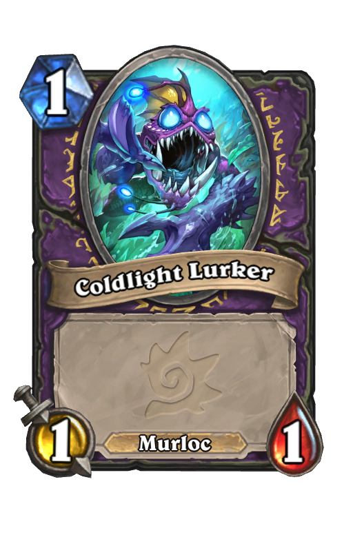 Coldlight Lurker Hearthstone kártya