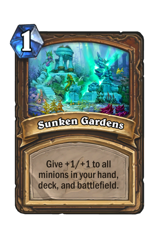 Sunken Gardens Hearthstone kártya