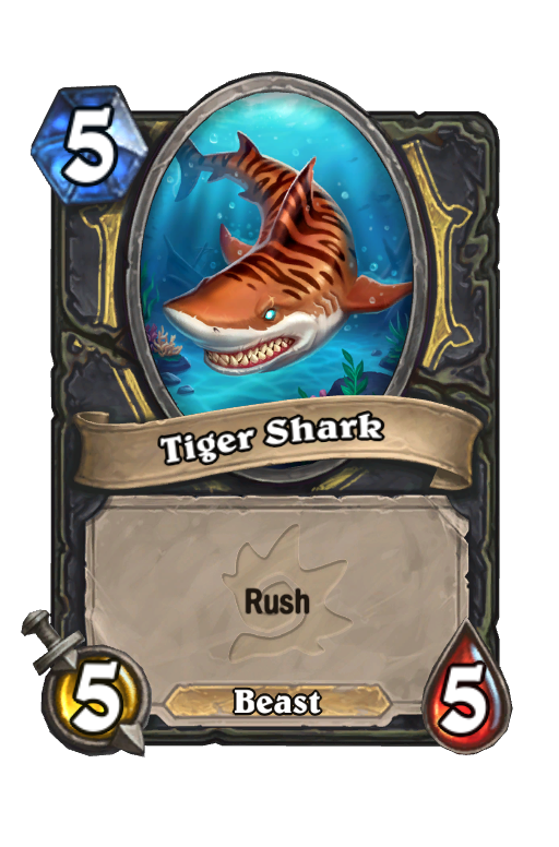 Tiger Shark Hearthstone kártya