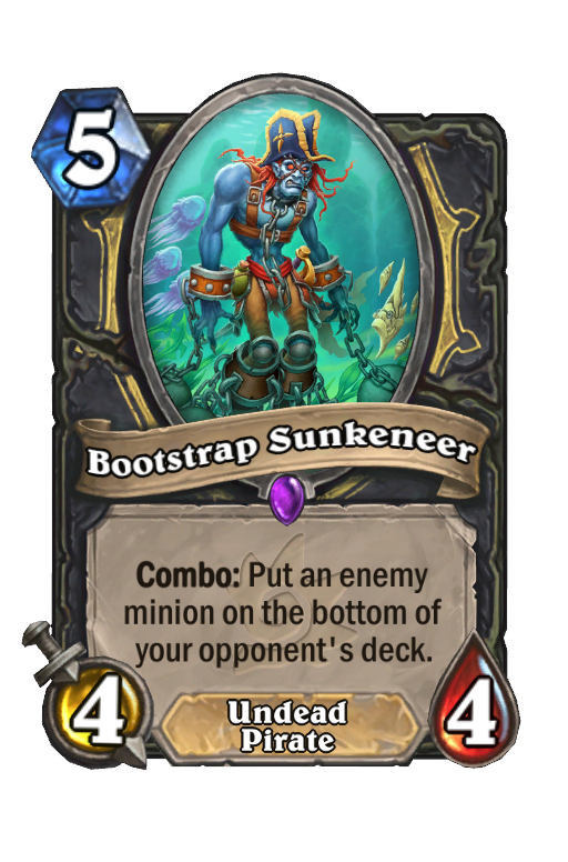 Bootstrap Sunkeneer Hearthstone kártya