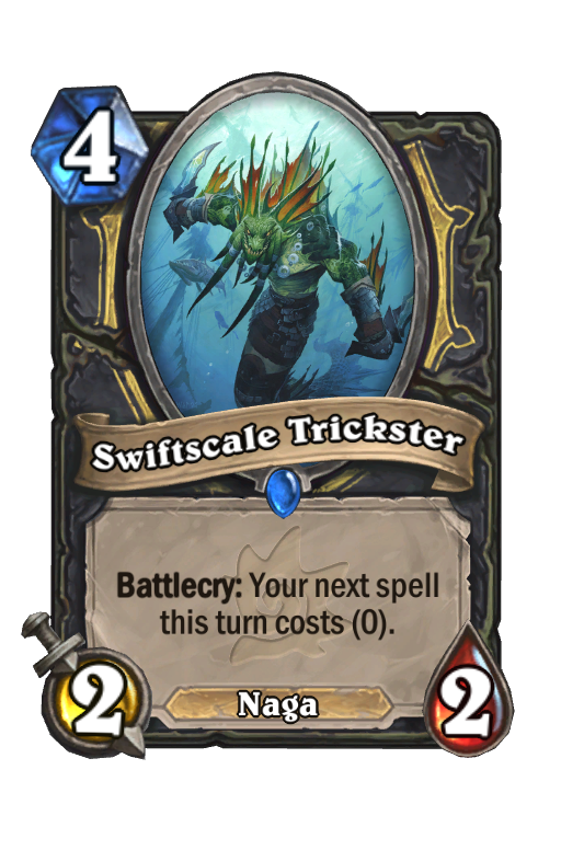 Swiftscale Trickster Hearthstone kártya