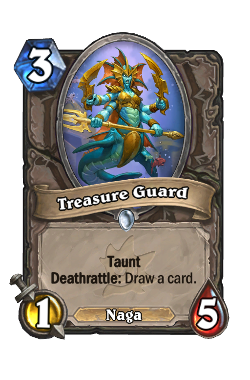 Treasure Guard Hearthstone kártya