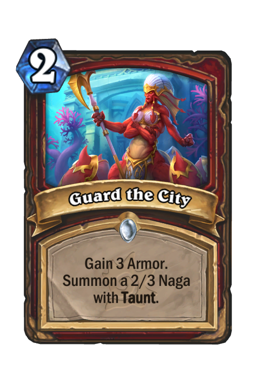 Guard the City Hearthstone kártya