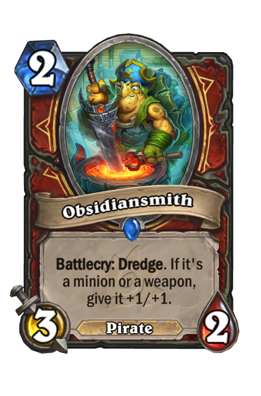 Obsidiansmith Hearthstone kártya