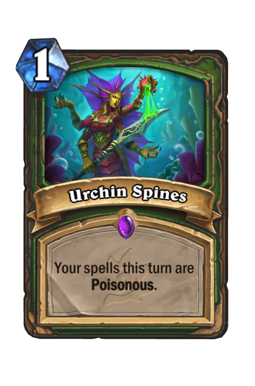 Urchin Spines Hearthstone kártya