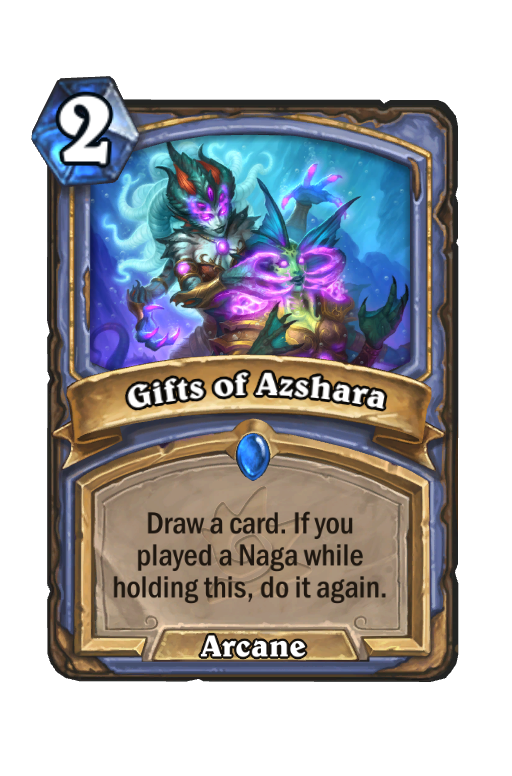 Gifts of Azshara Hearthstone kártya