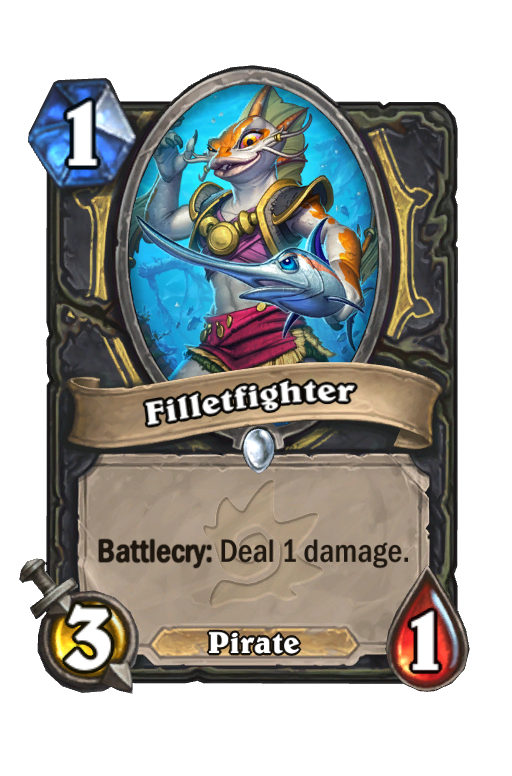 Filletfighter Hearthstone kártya