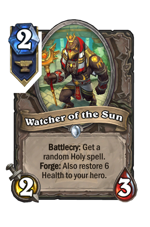 Watcher of the Sun Hearthstone kártya