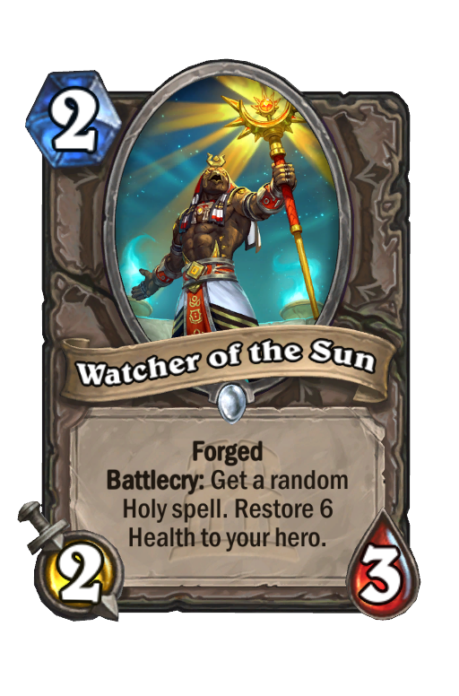 Watcher of the Sun Hearthstone kártya