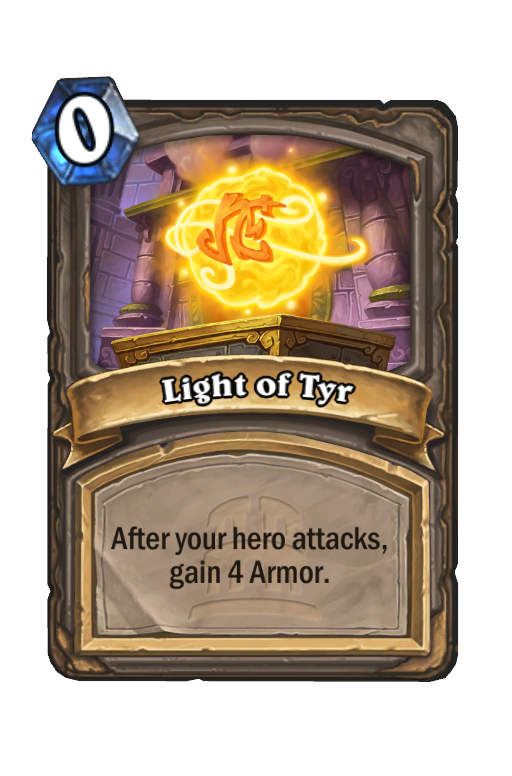 Light of Tyr Hearthstone kártya