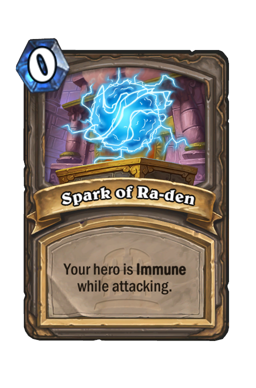 Spark of Ra-den Hearthstone kártya