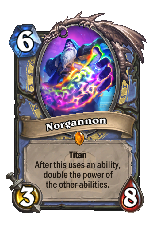 Norgannon Hearthstone kártya