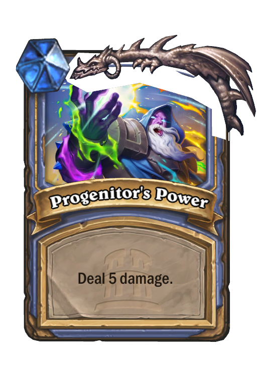 Progenitor's Power Hearthstone kártya