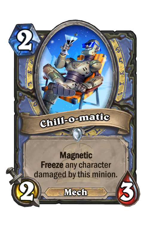 Chill-o-matic Hearthstone kártya