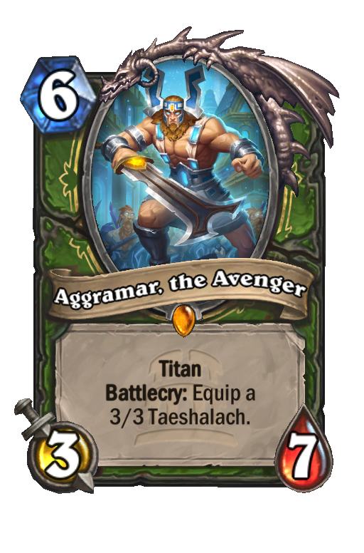 Aggramar, the Avenger Hearthstone kártya