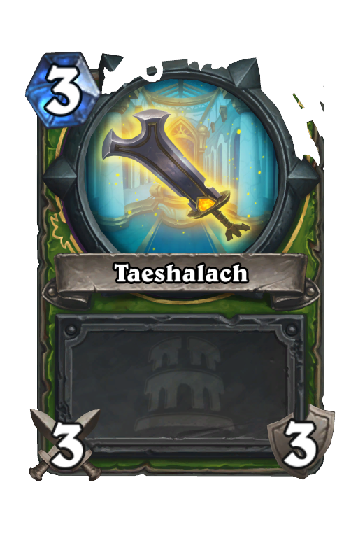 Taeshalach Hearthstone kártya