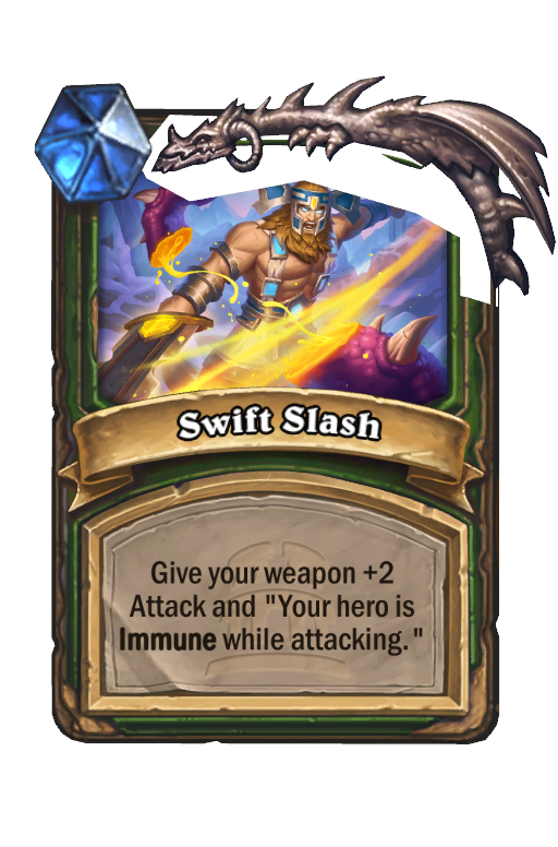 Swift Slash Hearthstone kártya