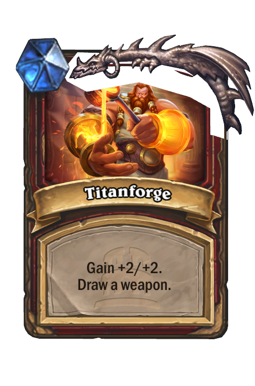 Titanforge Hearthstone kártya