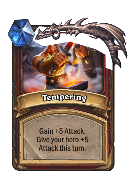 Tempering Hearthstone kártya